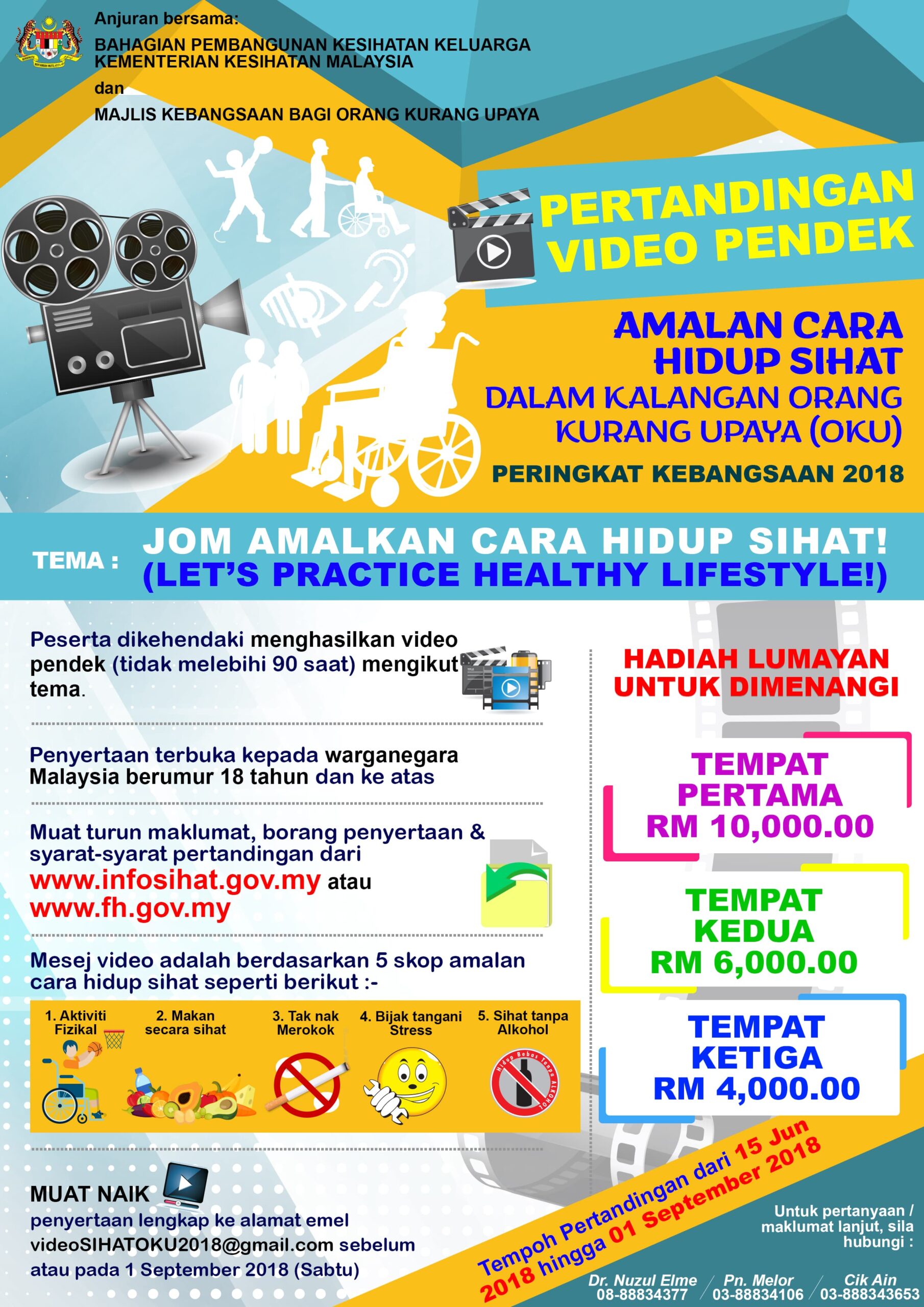 Pertandingan Video Pendek 2018 min