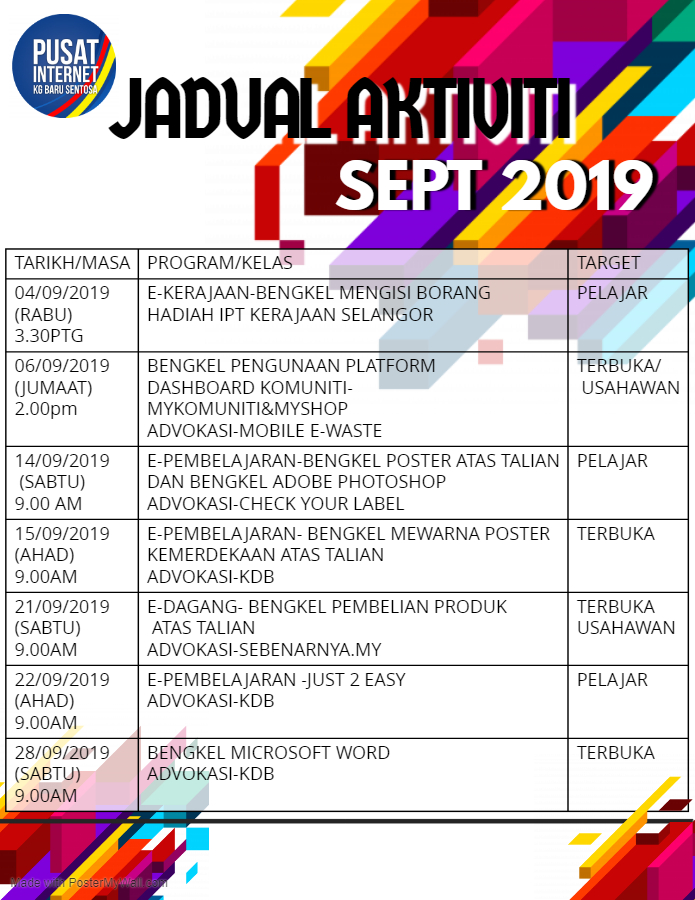 KELAS SEPT 2019