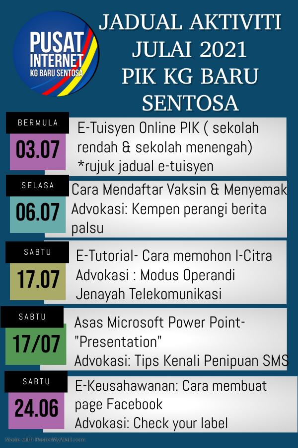 KELAS JULAI 2021