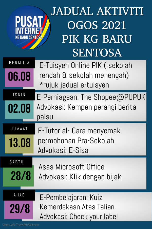 KELAS OGOS 2021